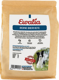 Ewalia Reine Bierhefe Nahrungsergänzung für Hunde zur Unterstützung von Haut und Fell 250 g – Bild 1 von 2