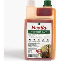 Produktbild von Ewalia Senior Fit Ergänzungsfuttermittel für Pferde mit Ginkgo und Weißdorn 1 l - 1 l