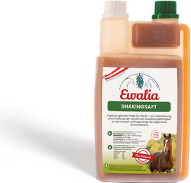 Produktbild von Ewalia Shakingsaft Ergänzungsfutter für Pferde zur Beruhigung bei Allergien