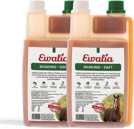 Produktbild von Ewalia Shakingsaft zur Beruhigung für Pferde 2x 1000 ml