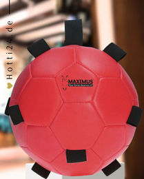 Produktbild von Excellent Fun Play Ball Pferdespielzeug aus Kunstleder in Rot
