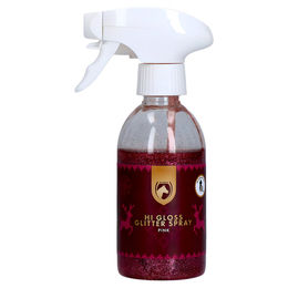 Produktbild von Excellent Horse Christmas Hi Gloss Glitter Spray für Pferde Rosa 250 ml