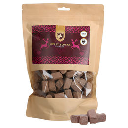 Produktbild von Excellent Horse Christmas Sweet Blocks Himbeere Pferdeleckerli 1 kg