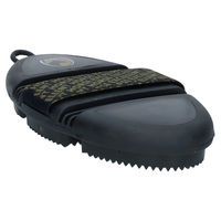 Produktbild von Excellent Horse Flexi Brush Curry Comb Pferde-Bürste aus Kunststoff Schwarz 3,2x17,9cm