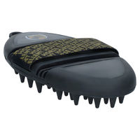 Produktbild von Excellent Horse Flexi Brush Massage Pferde-Bürste aus Kunststoff in Schwarz 3,6x18,3cm
