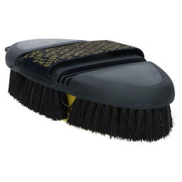 Excellent Horse Flexi Brush Sponge Schwammbürste für die Pferdepflege mit Rosshaar in Schwarz – Bild 1 von 5