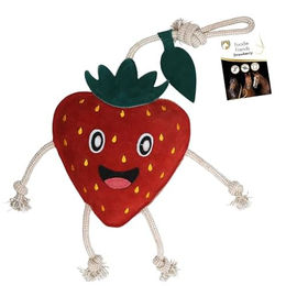 Excellent Horse Foodie Friends Pferdespielzeug Erdbeere aus Leder Rot 29 x 24 cm – Bild 1 von 2