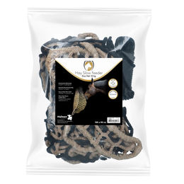 Excellent Horse Heunetz Slowfeeder für Pferde 10 kg mit 60/45 mm Maschenweite in Braun - 10 kg – Bild 1 von 8