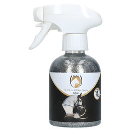 Excellent Horse Hi Gloss Glitter Spray Silber 250 ml Fellspray für Pferde - 250 ml – Bild 1 von 7