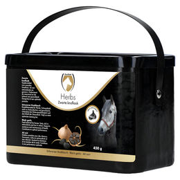 Produktbild von Excellent Horse Kräuterzusatz Schwarzer Knoblauch zur Immunstärkung für Pferde 450 g - 450 g