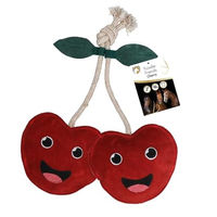 Produktbild von Excellent Horse Pferdespielzeug Foodie Friends Kirsche aus Leder 17 x 35 cm Rot