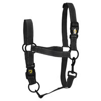 Produktbild von Excellent Horse Premium Halfter für Pferde aus Nylon Schwarz Größe L