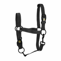 Produktbild von Excellent Horse Premium Halfter für Ponys aus Nylon in Schwarz Größe M