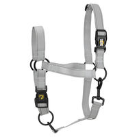 Produktbild von Excellent Horse Premium Pferdehalfter aus Nylon in Grau Größe L