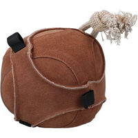 Produktbild von Excellent Horse Spielball für Pferde aus braunem Kunstleder