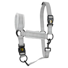 Produktbild von Excellent Horse Superior Halfter für Pferde aus Nylon in Grau Größe XL