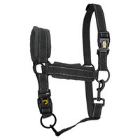 Produktbild von Excellent Horse Superior Halfter für Pferde aus Nylon Schwarz Größe M