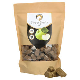 Excellent Horse Sweet Blocks Apfel Pferdeleckerli 1 kg - 1 kg – Bild 1 von 2