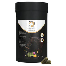 Produktbild von Excellent Horse Sweet Blocks Kräuter getreidefrei Mineralstein Leckerli für Pferde 3 kg - 3 kg