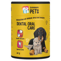 Produktbild von Excellent Pets Dental Oral Care Zahnpflege für Hunde und Katzen 60 g - 60 g