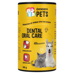 Excellent Pets Dental Oral Care Zahnpflege Kapseln für Hunde und Katzen 140 g - 140 g – Bild 1 von 5