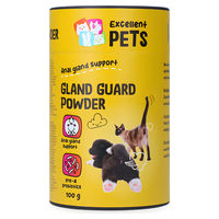 Produktbild von Excellent Pets Gland Guard Pulver Probiotika zur Unterstützung von Verdauung und Immunsystem für Hunde 100 g