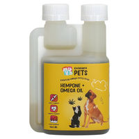 Produktbild von Excellent Pets HempOne + Omega Oil Haut Fell Gelenke und Verdauung für Hunde 100 ml - 100 ml