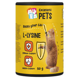 Excellent Pets L-Lysine Pulver zur Immunstärkung Nahrungsergänzung 50 g - 50 g – Bild 1 von 2