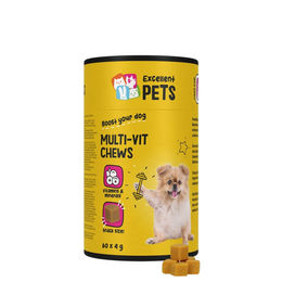 Excellent Pets Multi-Vit Soft Chews Hundesnacks mit Huhn und Fisch glutenfrei 240g – Bild 1 von 2