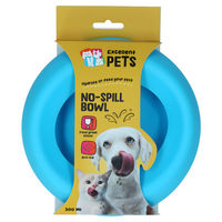 Produktbild von Excellent Pets No-Spill Futternapf aus Silikon Blau Größe S