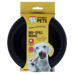 Produktbild von Excellent Pets No-Spill Futternapf aus Silikon Größe S Anthrazit