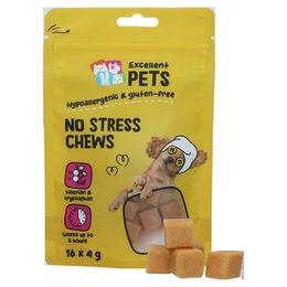 Excellent Pets No Stress Soft Chews Hundesnack mit Hanfsamenöl und L-Tryptophan 16 x 4 g – Bild 1 von 4
