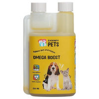 Produktbild von Excellent Pets Omega Boost Haut-Fell-Supplement für Hunde 250 ml - 250 ml