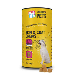 Excellent Pets Skin & Coat Soft Chews Funktionssnack für Hunde 480g – Bild 1 von 2