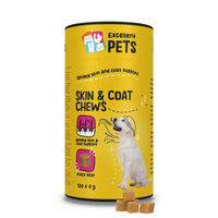 Produktbild von Excellent Pets Skin & Coat Soft Chews Funktionssnack für Hunde 480g
