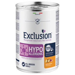 Produktbild von Exclusion Diet Hypoallergenes Nassfutter Ente und Kartoffel 12 x 400 g