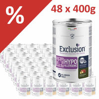 Produktbild von Exclusion Diet Pferd Nassfutter Hypoallergen Pferd und Kartoffel 48 x 400 g