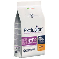Produktbild von Exclusion Hypoallergenes Hundefutter Ente und Kartoffel Getreidefrei Adult Medium/Large 12 kg - 12 kg