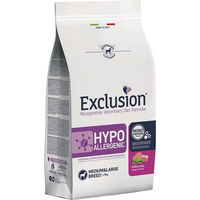 Produktbild von Exclusion Hypoallergenes Hundefutter für mittelgroße und große Rassen Adult Schwein und Erbse 2 kg