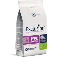 Produktbild von Exclusion Hypoallergenes Trockenfutter für Hunde Medium/Large Breed mit Insekten und Erbse 12 kg - 12 kg