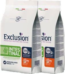 Produktbild von Exclusion Intestinal Hundefutter Schwein und Reis Doppelpack für Welpen