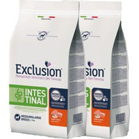 Produktbild von Exclusion Intestinal Hundefutter Schwein und Reis Doppelpack für Welpen