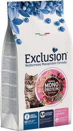 Exclusion Kitten Huhn Getreidefrei Monoprotein mit Hairball Control 1,5 kg – Bild 1 von 2