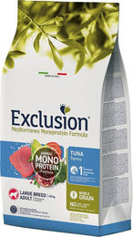 Produktbild von Exclusion Mediterraneo Adult Large Hundefutter mit Thunfisch für große Rassen 2 x 12 kg - 2 x 12 kg