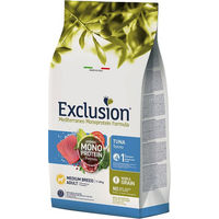 Produktbild von Exclusion Mediterraneo Adult Medium Hundetrockennahrung mit Thunfisch Hypoallergen Glutenfrei 12 kg - 12 kg