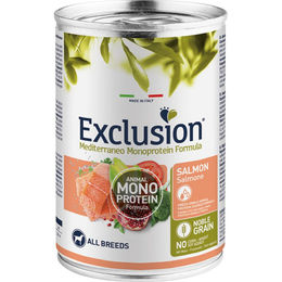 Produktbild von Exclusion Mediterraneo Adult Nassfutter mit Lachs Monoprotein 400 g - 400 g