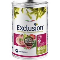 Produktbild von Exclusion Mediterraneo Hund Nassfutter Adult Kalb Monoprotein 400 g - 6 x 400 g