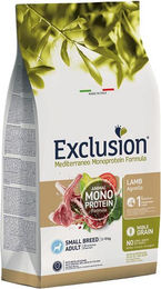 Exclusion Mediterraneo Monoprotein Adult Klein Lamm glutenfrei 2 kg – Bild 1 von 2