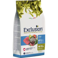 Produktbild von Exclusion Mediterraneo Noble Grain Hundefutter Adult für große Hunde mit Thunfisch und Huhn hypoallergen 12 kg - 12 kg