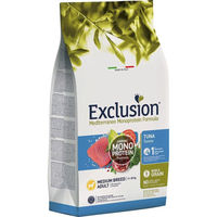 Produktbild von Exclusion Mediterraneo Noble Grain Hundefutter Adult Medium mit Thunfisch 12 kg - 12 kg